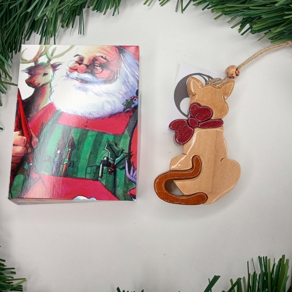 Hand Crafted Wood Ornament